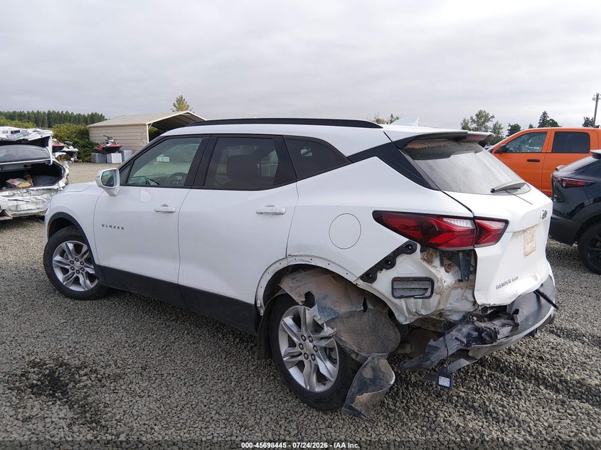 Vin: 3gnkbhrsxls563616, lot: 46197073, chevrolet blazer awd 2lt 20203
