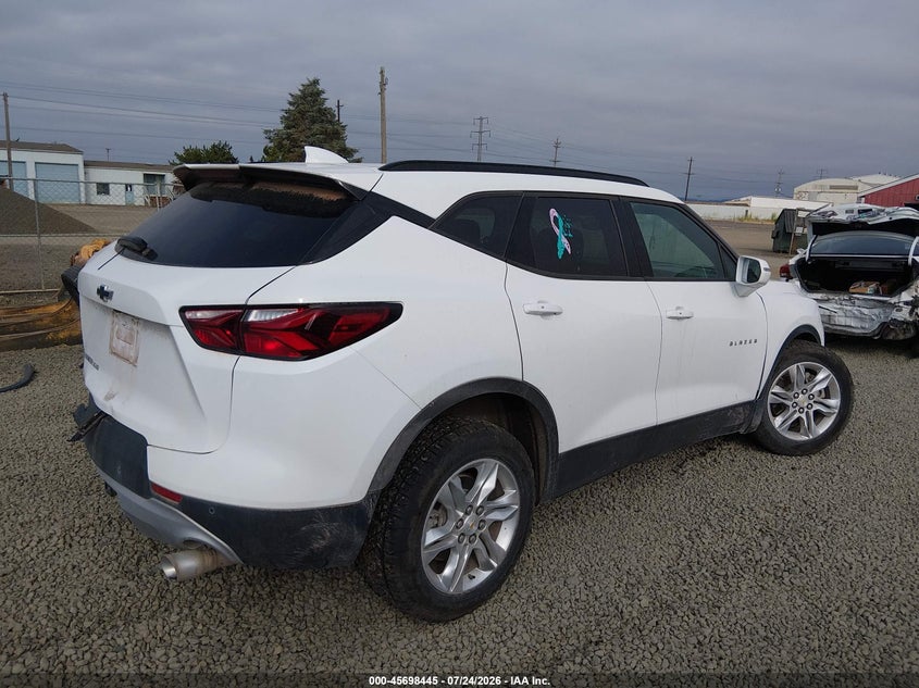 Vin: 3gnkbhrsxls563616, lot: 46197073, chevrolet blazer awd 2lt 20204
