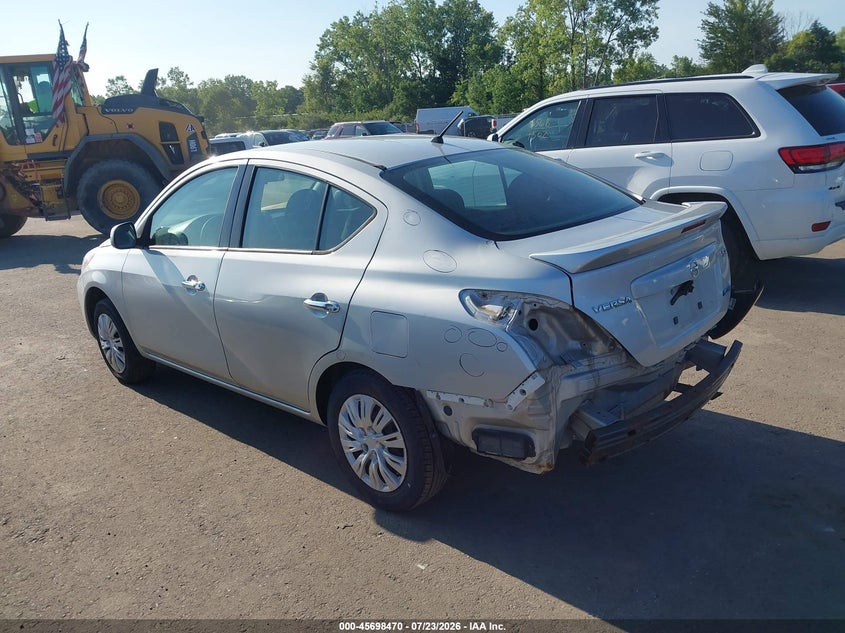 Vin: 3n1cn7apxel840108, lot: 46197098, nissan versa 1.6 sv 20143