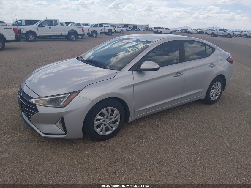 Vin: 5npd74lf7kh485960, lot: 46197117, hyundai elantra se 20192