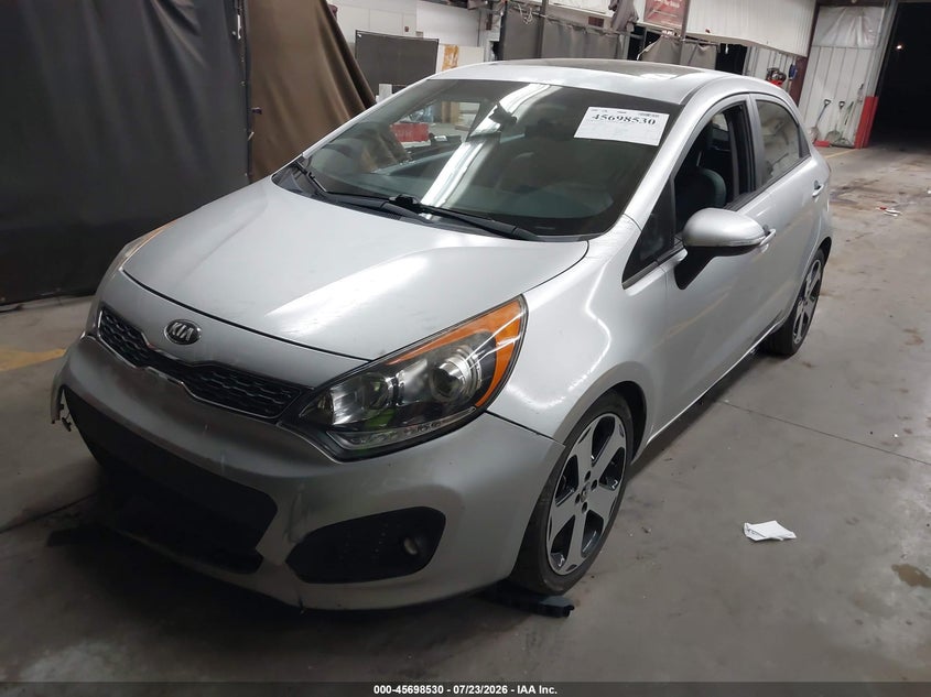 Vin: knadn5a37f6458419, lot: 46197158, kia rio sx 20152