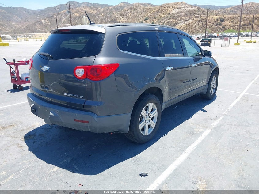Vin: 1gnlrfed7as154851, lot: 46197198, chevrolet traverse lt 20104