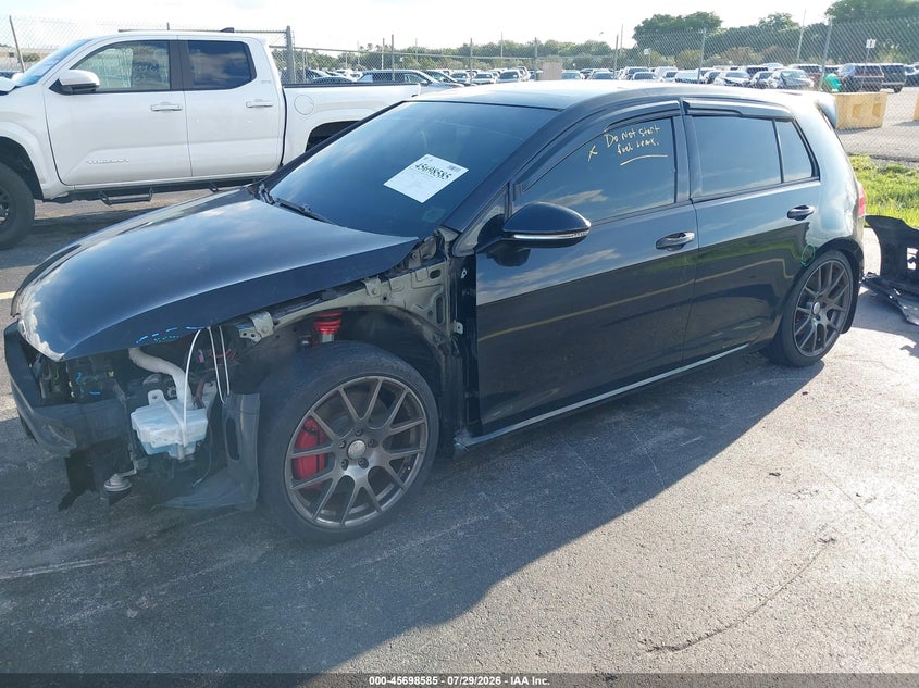 Vin: 3vw447au0fm089359, lot: 46197213, volkswagen golf gti 2.0t autobahn w/performance package 4-door 20152