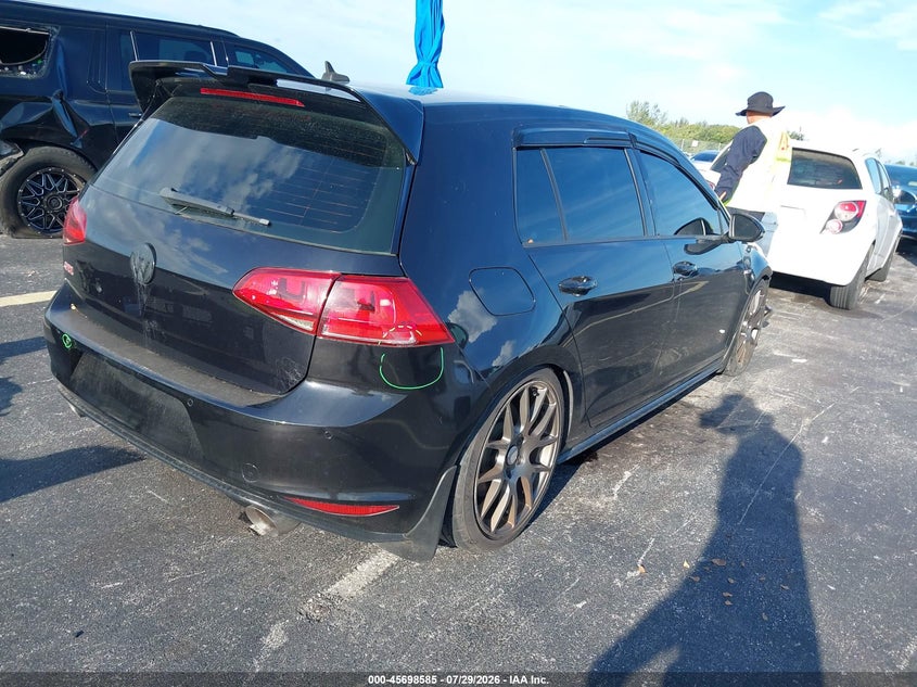 Vin: 3vw447au0fm089359, lot: 46197213, volkswagen golf gti 2.0t autobahn w/performance package 4-door 20154