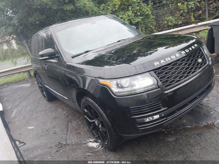 2015 LAND ROVER RANGE ROVER auction photo 1