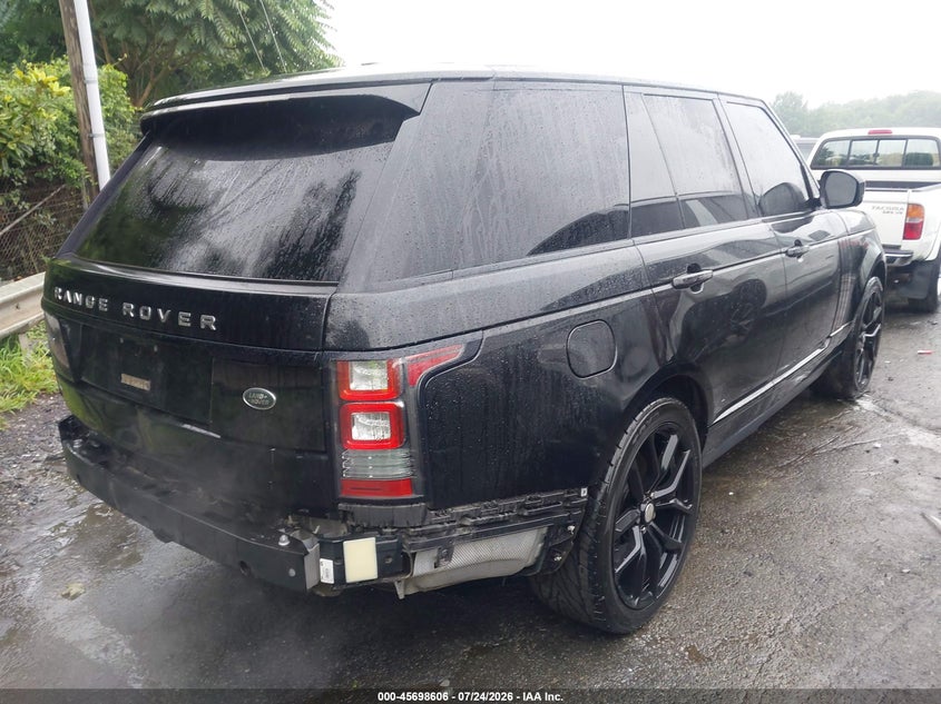2015 LAND ROVER RANGE ROVER auction photo 4