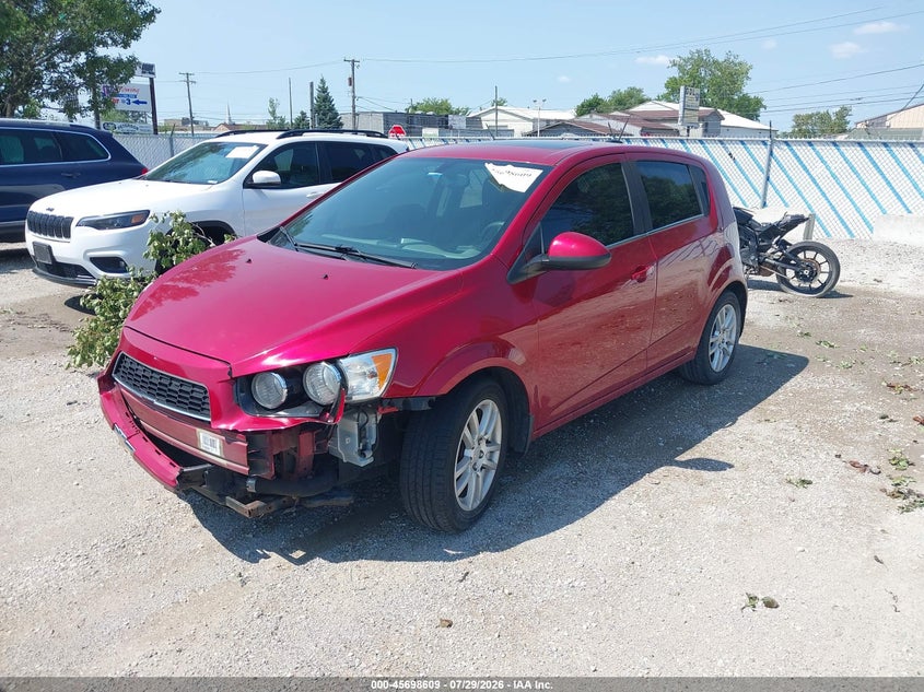 Vin: 1g1jc6sb0g4156239, lot: 46197238, chevrolet sonic lt auto 20162