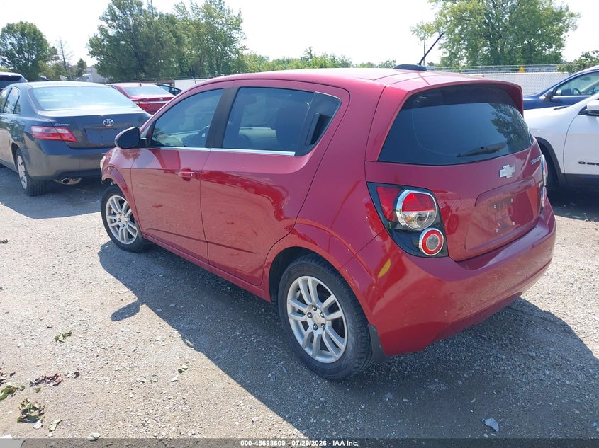 Vin: 1g1jc6sb0g4156239, lot: 46197238, chevrolet sonic lt auto 20163