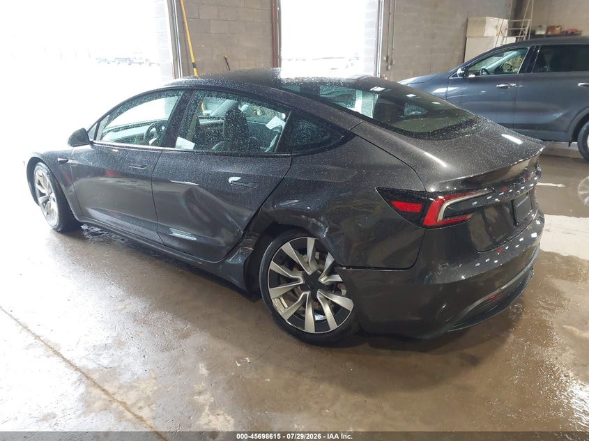 Vin: 5yj3e1eb4rf809675, lot: 46197243, tesla model 3 long range dual motor all-wheel drive 20243