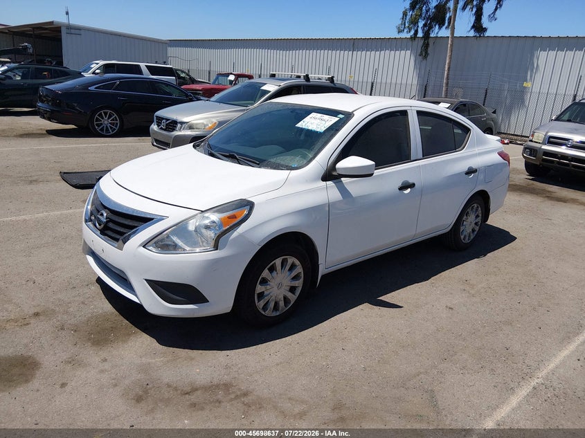 Vin: 3n1cn7apxhl903891, lot: 46197265, nissan versa 1.6 s+ 20172