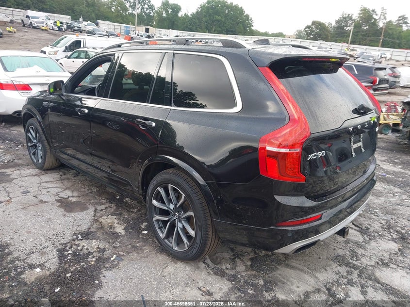 Vin: yv4a22pk6g1030798, lot: 46197279, volvo xc90 t6 momentum 20163