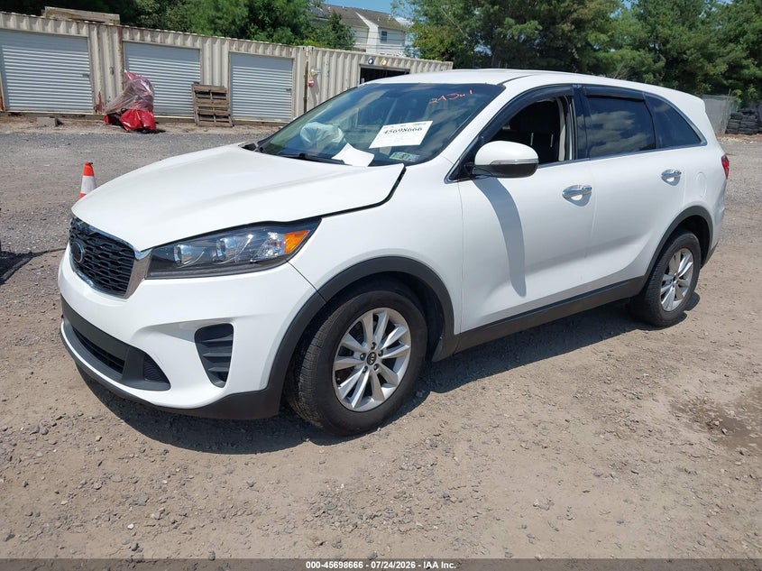 Vin: 5xypg4a51kg483183, lot: 46197294, kia sorento 3.3l lx 20192