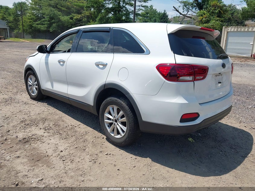 Vin: 5xypg4a51kg483183, lot: 46197294, kia sorento 3.3l lx 20193