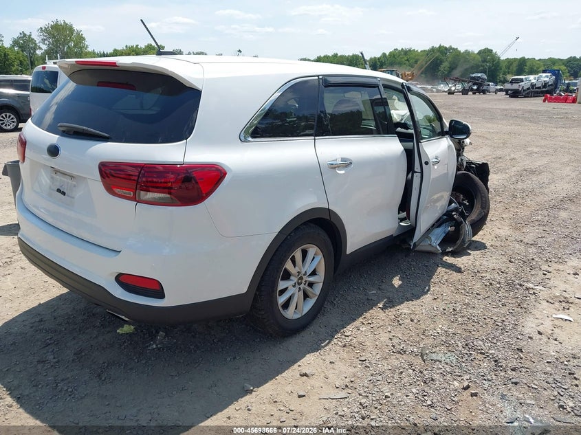 Vin: 5xypg4a51kg483183, lot: 46197294, kia sorento 3.3l lx 20194