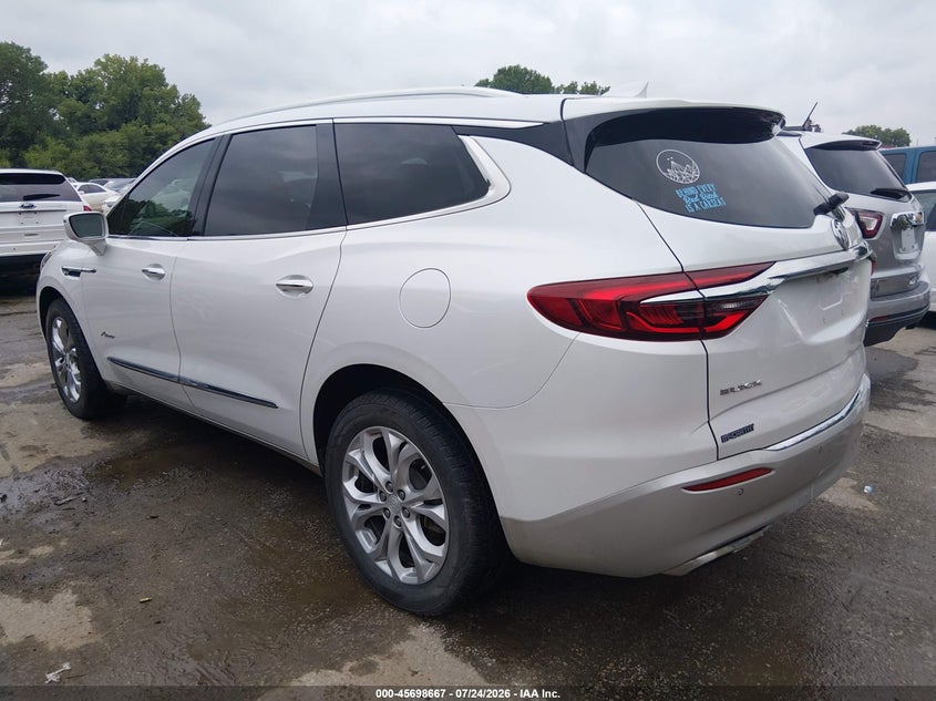 Vin: 5gaerdkw5jj168265, lot: 46197295, buick enclave avenir 20183