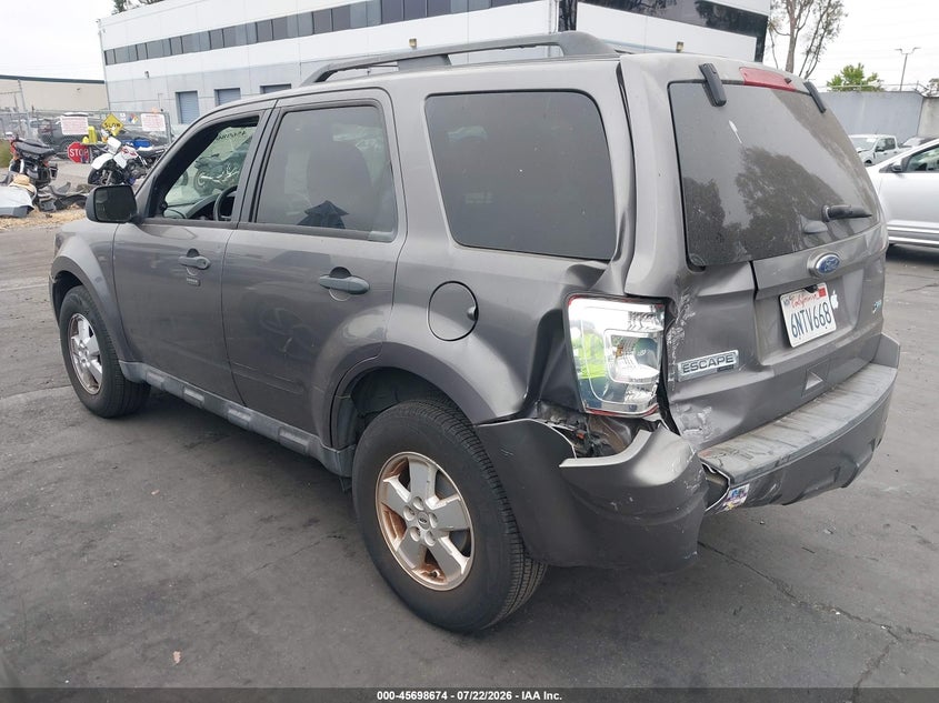 Vin: 1fmcu0dg1bka87466, lot: 46197302, ford escape xlt 20113