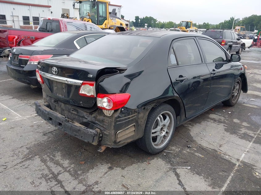 Vin: 2t1bu4ee3cc782412, lot: 46197326, toyota corolla le 20124