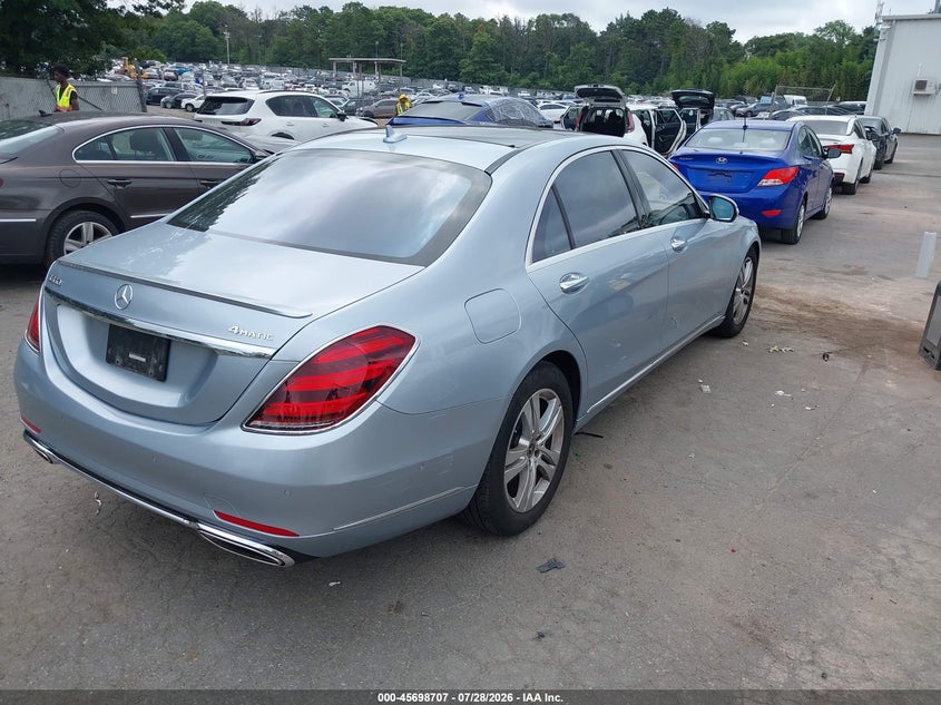 Vin: wddug8gb5ka457442, lot: 46197335, mercedes-benz s 560 4matic 20194