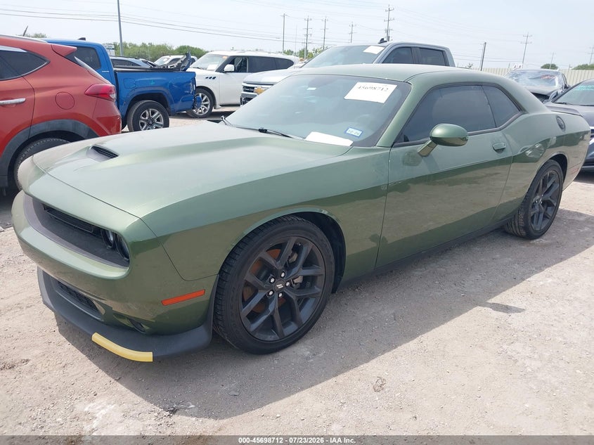 Vin: 2c3cdzjg9ph549952, lot: 46197340, dodge challenger gt 20232