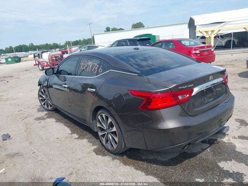 Vin: 1n4aa6ap0gc388037, lot: 46197364, nissan maxima 3.5 sr 20163