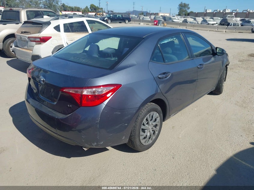 2019 Toyota Corolla Le VIN: 5YFBURHE3KP936947 Lot: 45698744
