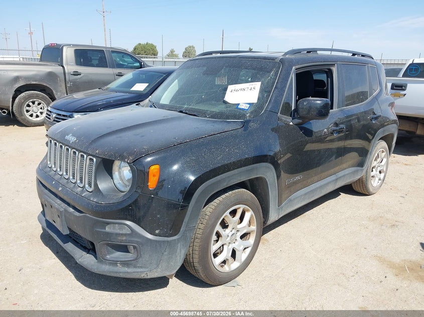 2018 Jeep Renegade, Град, IAAI, VIN ZACCJABB9JPJ43665 — фото 2