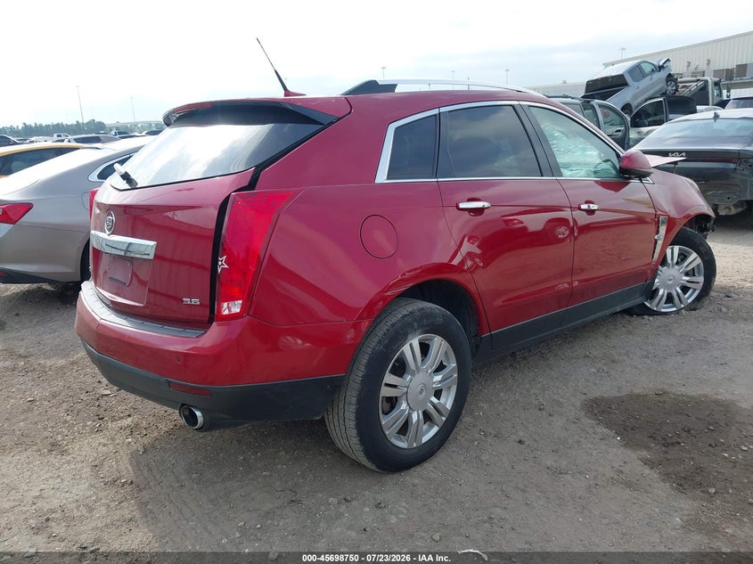 Vin: 3gyfnae38cs630652, lot: 46197378, cadillac srx luxury collection 20124