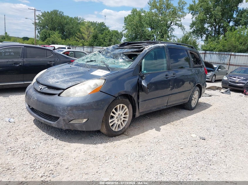 Vin: 5tdyk4cc8as322247, lot: 46197383, toyota sienna xle 20102