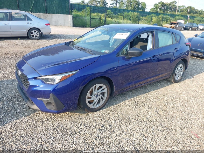 Vin: jf1guabc1r8291581, lot: 46197385, subaru impreza base 5-door 20242