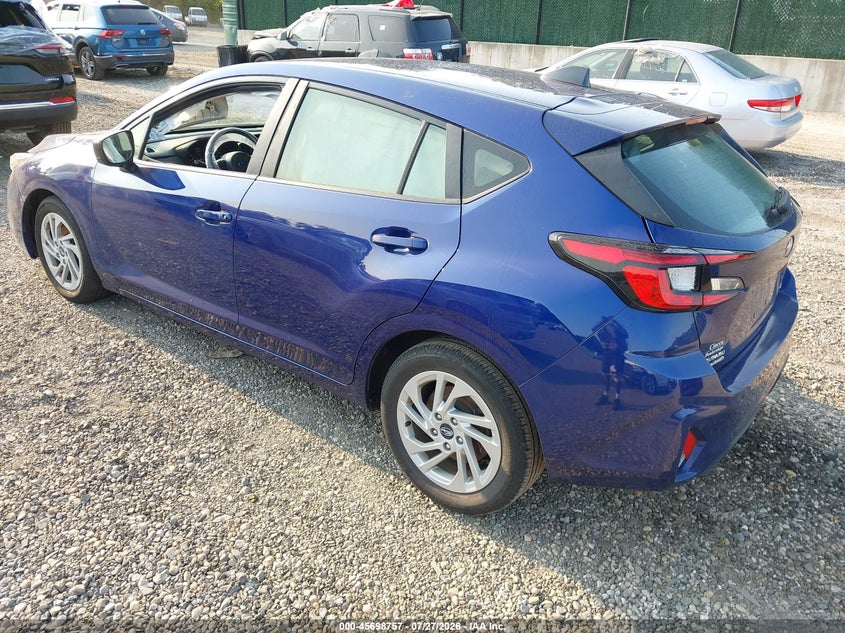 Vin: jf1guabc1r8291581, lot: 46197385, subaru impreza base 5-door 20243