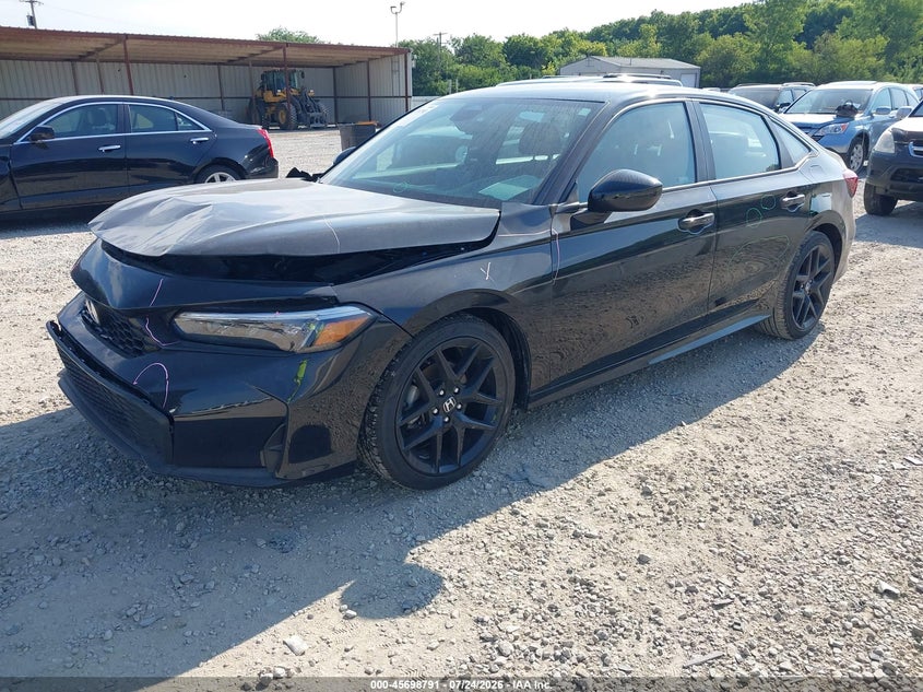 2026 Honda Civic, Front & Rear, IAAI, VIN 2HGFE2F56TH504564 — photo 2