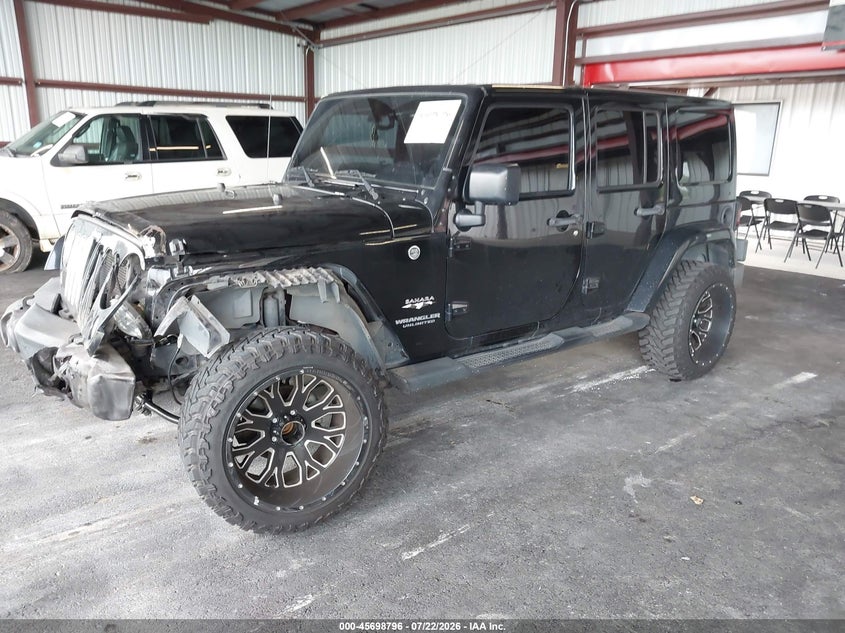 2016 Jeep Wrangler, Обычный износ, IAAI, VIN 1C4BJWEG7GL173733 — фото 2