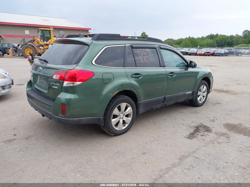 2011 SUBARU OUTBACK auction photo 4