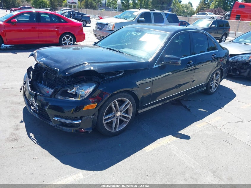 2012 MERCEDES-BENZ C 250 auction photo 2