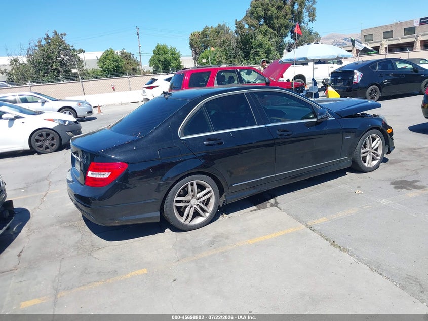 2012 MERCEDES-BENZ C 250 auction photo 4