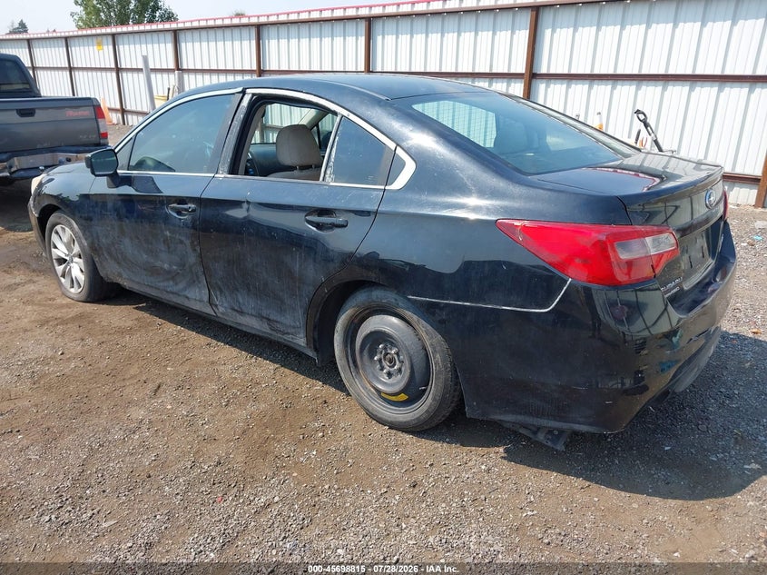 Vin: 4s3bnab60h3010930, lot: 46197443, subaru legacy 2.5i 20173