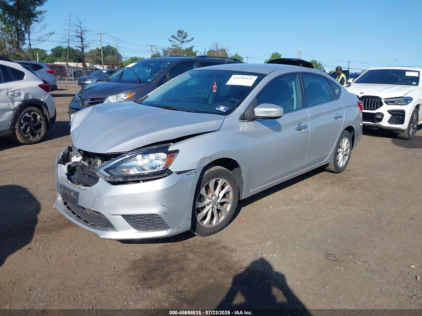 2019 NISSAN SENTRA SEDAN 1.8L I-4 DOHC, VVT, 124HP