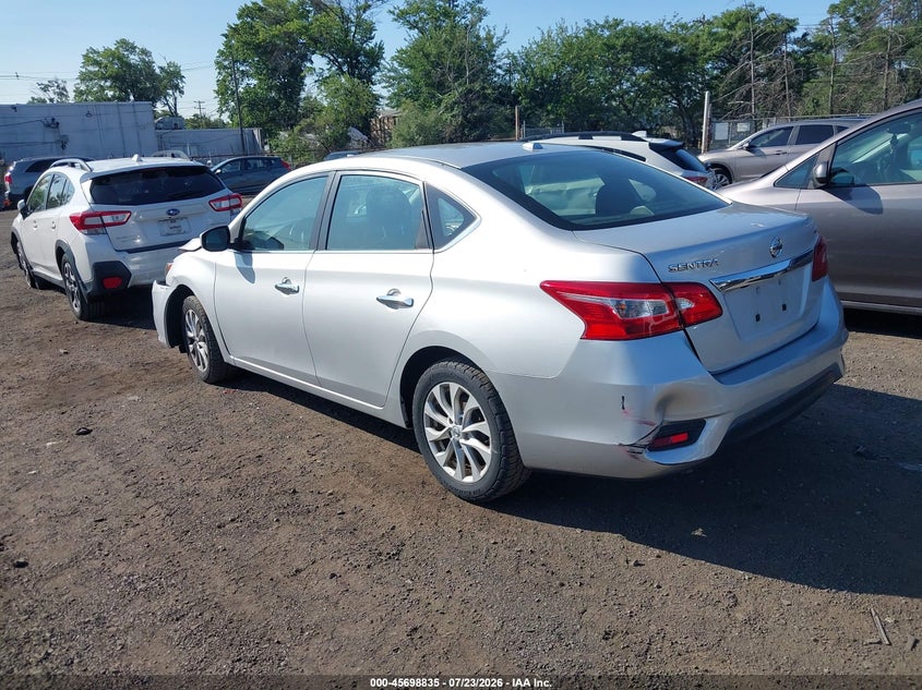 2019 NISSAN SENTRA SEDAN 1.8L I-4 DOHC, VVT, 124HP