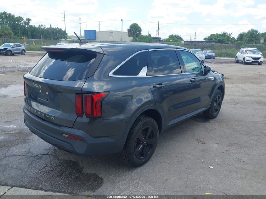 Vin: 5xyrgdlc2ng100909, lot: 46197480, kia sorento lx 20224