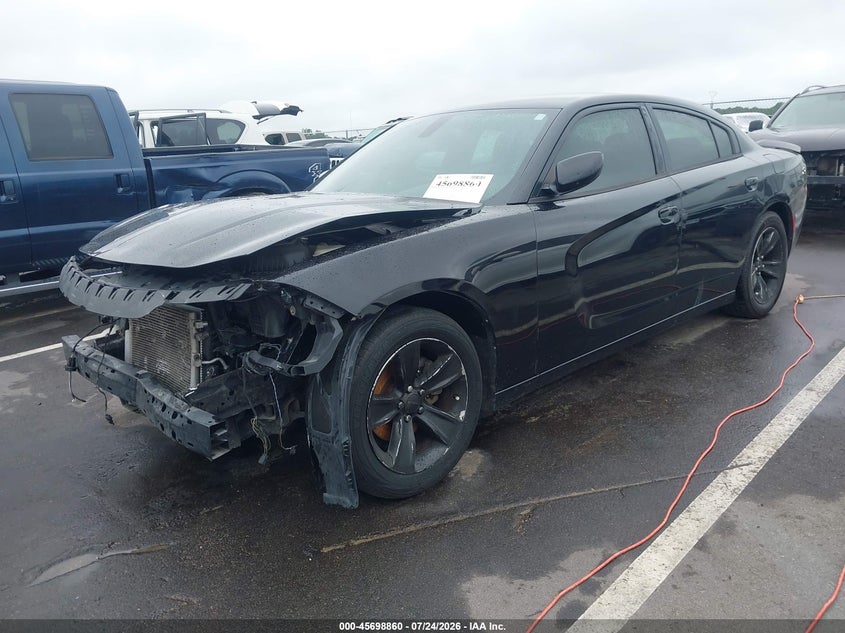 Vin: 2c3cdxbg6gh355916, lot: 46197488, dodge charger se 20162