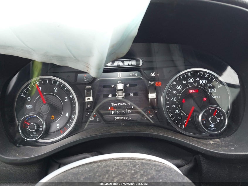 2022 RAM 1500 auction photo 7