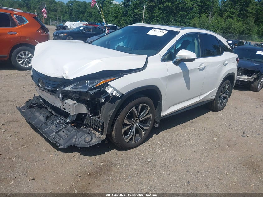 Vin: 2t2bgmca4kc036777, lot: 46197501, lexus rx 450h 20192