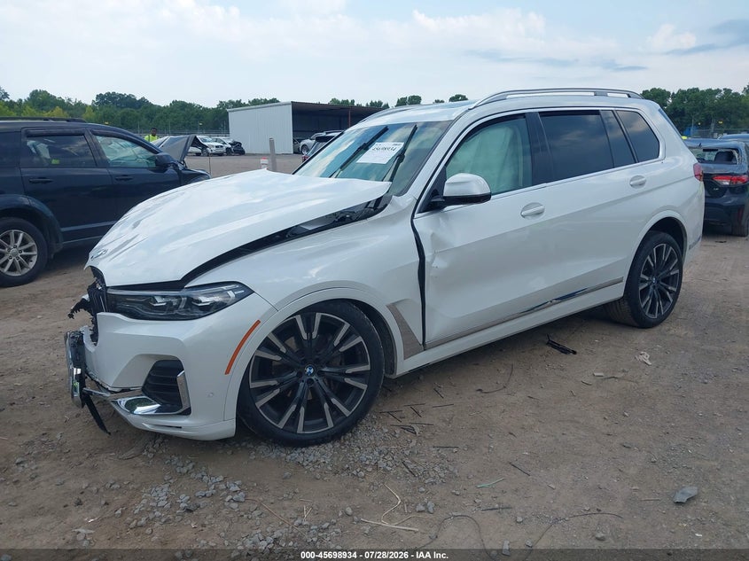 Vin: 5uxcw2c09m9e40756, lot: 46197561, bmw x7 xdrive40i 20212