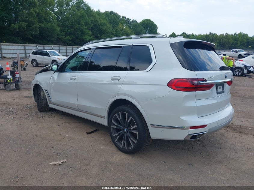 Vin: 5uxcw2c09m9e40756, lot: 46197561, bmw x7 xdrive40i 20213