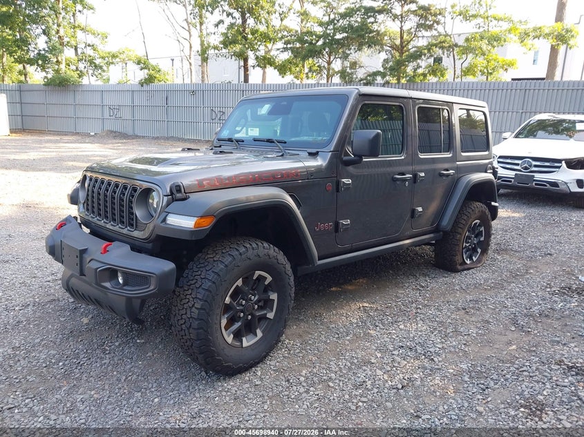 Vin: 1c4pjxfn0sw663611, lot: 46197567, jeep wrangler 4-door rubicon 4x4 20252