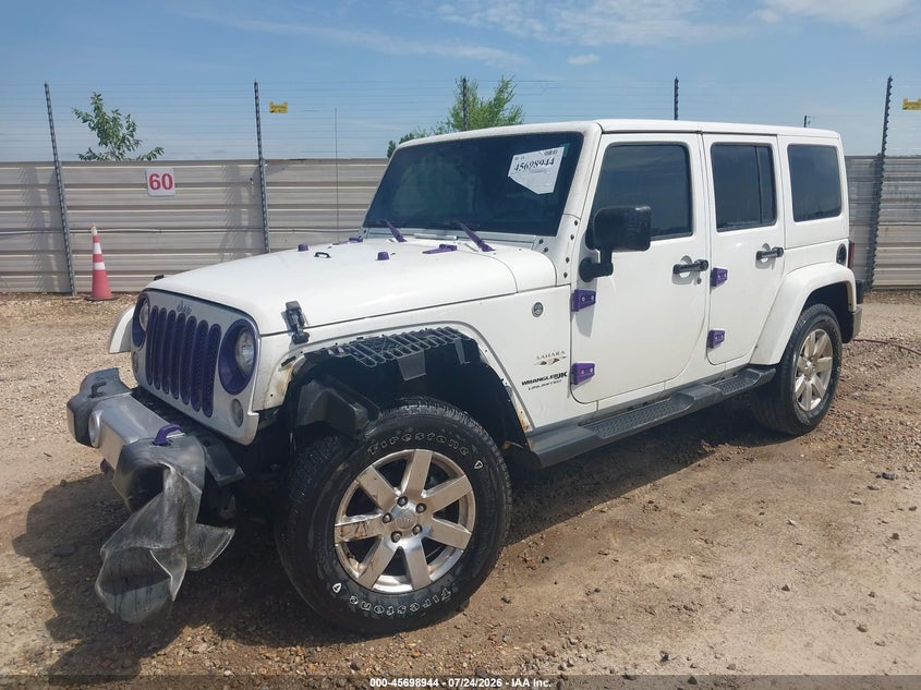 2018 Jeep Wrangler, Удар спереду, IAAI, VIN 1C4BJWEG5JL909401 — фото 2