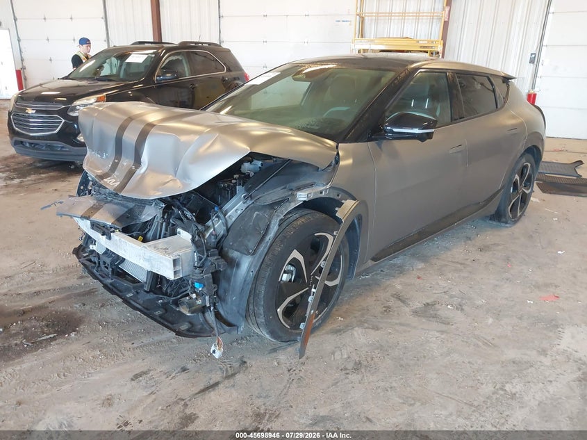 Vin: kndc4dlc7r5165669, lot: 46197574, kia ev6 gt-line 20242