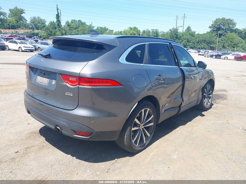 Vin: sadck2fx4ka397138, lot: 46197575, jaguar f-pace 25t prestige 20194
