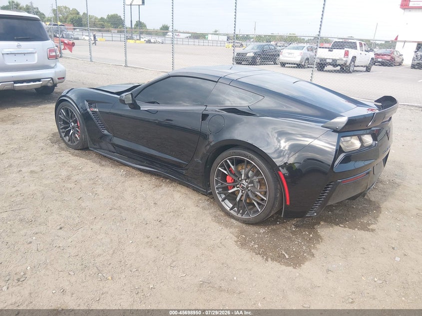 Vin: 1g1yu2d64f5605581, lot: 46197578, chevrolet corvette z06 20153