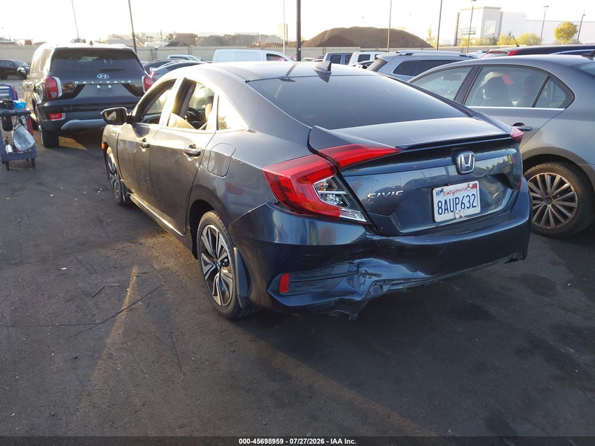 2017 HONDA CIVIC SEDAN 1.5L I-4 DI, DOHC, VVT, TURBO, 174HP